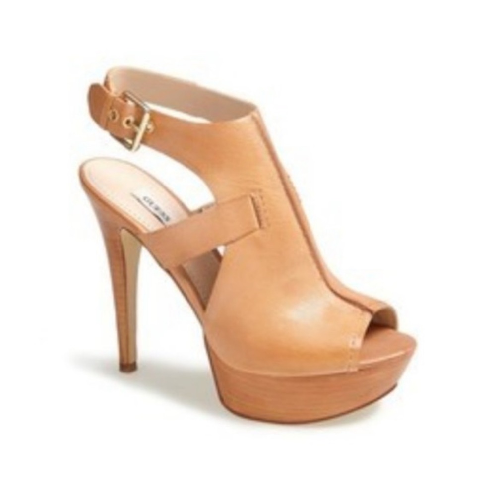 GUESS Platform Heel Sandals‎
